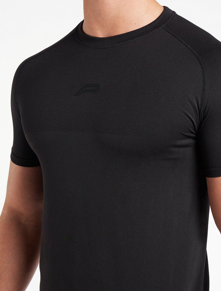 Gymshark Sport T-Shirt - Black/Black Marl