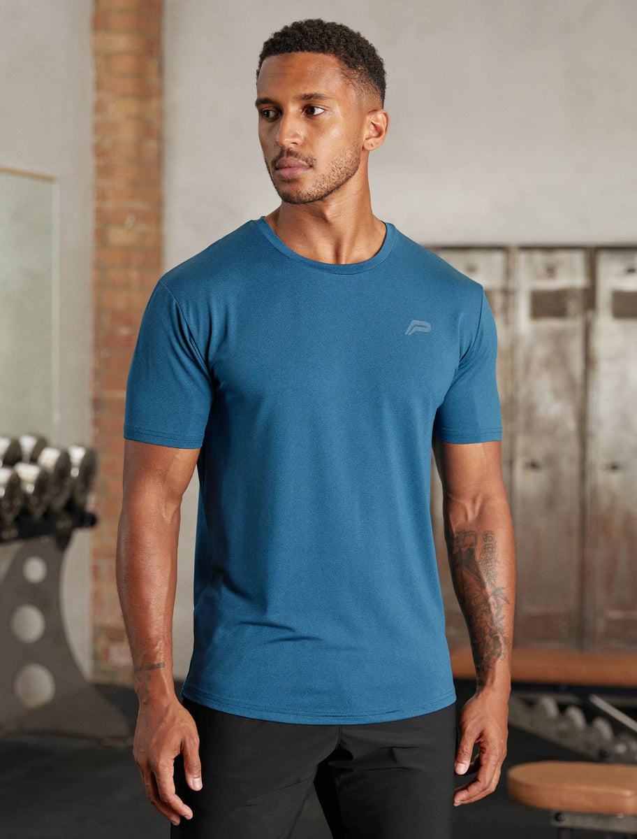 blue marl t shirt