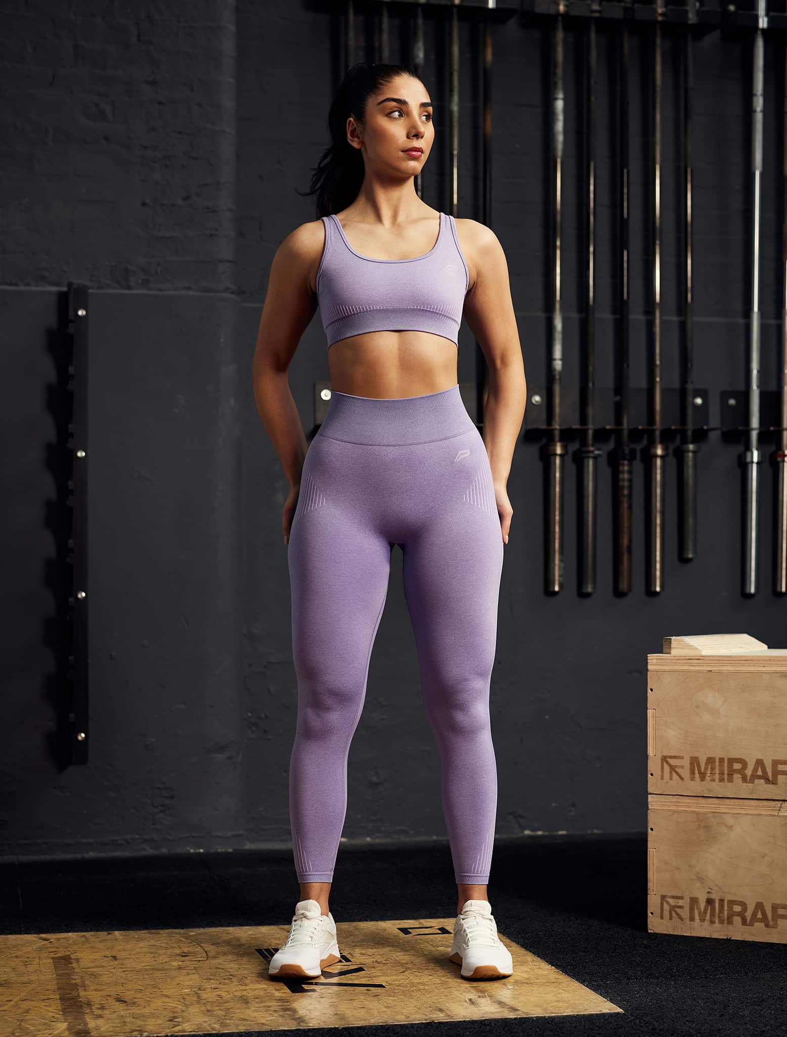 ADAPT 2.0 Seamless Leggings - Lilac Pursue Fitness 2