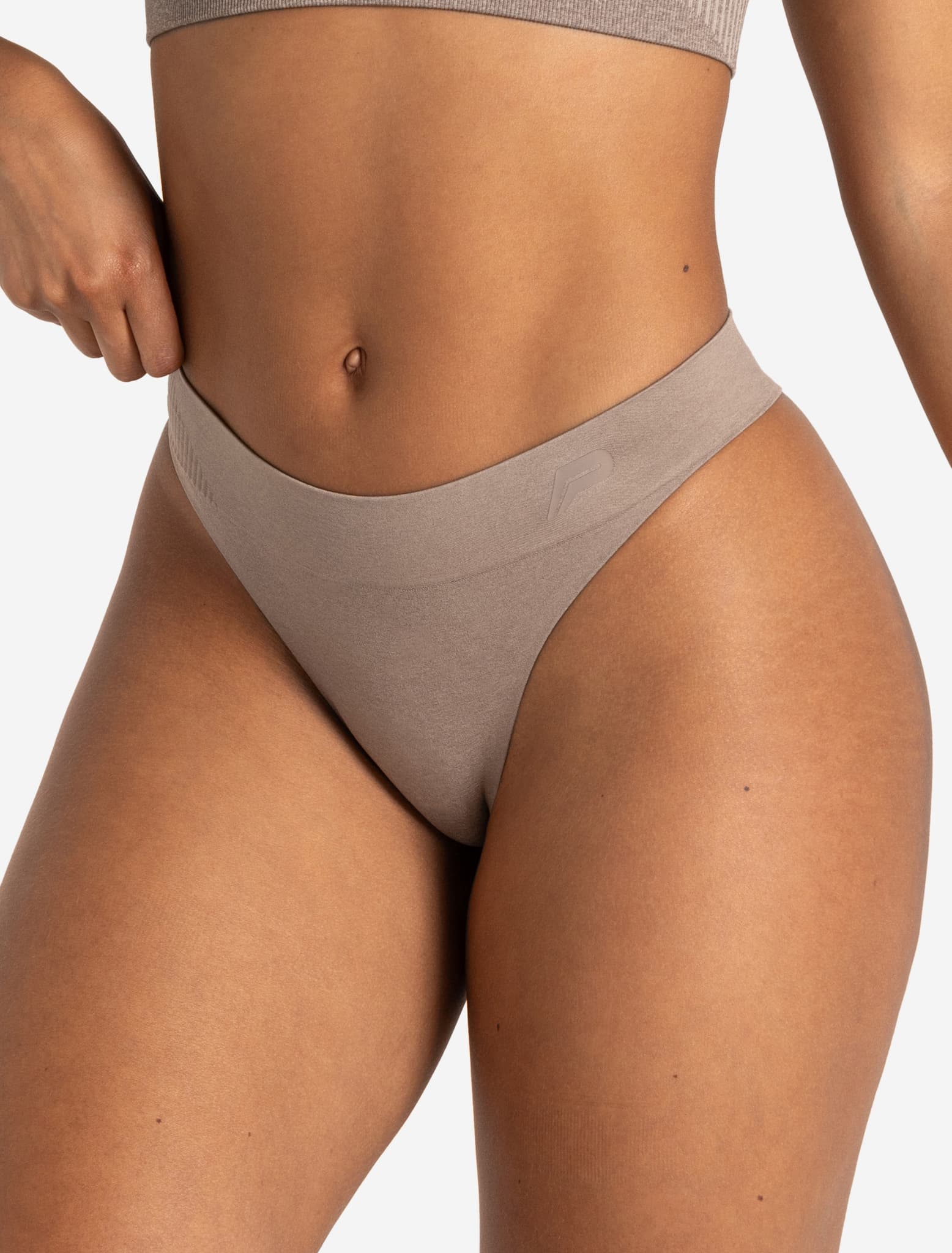 ADAPT 2.0 Seamless Thong - Fawn Pursue Fitness 1