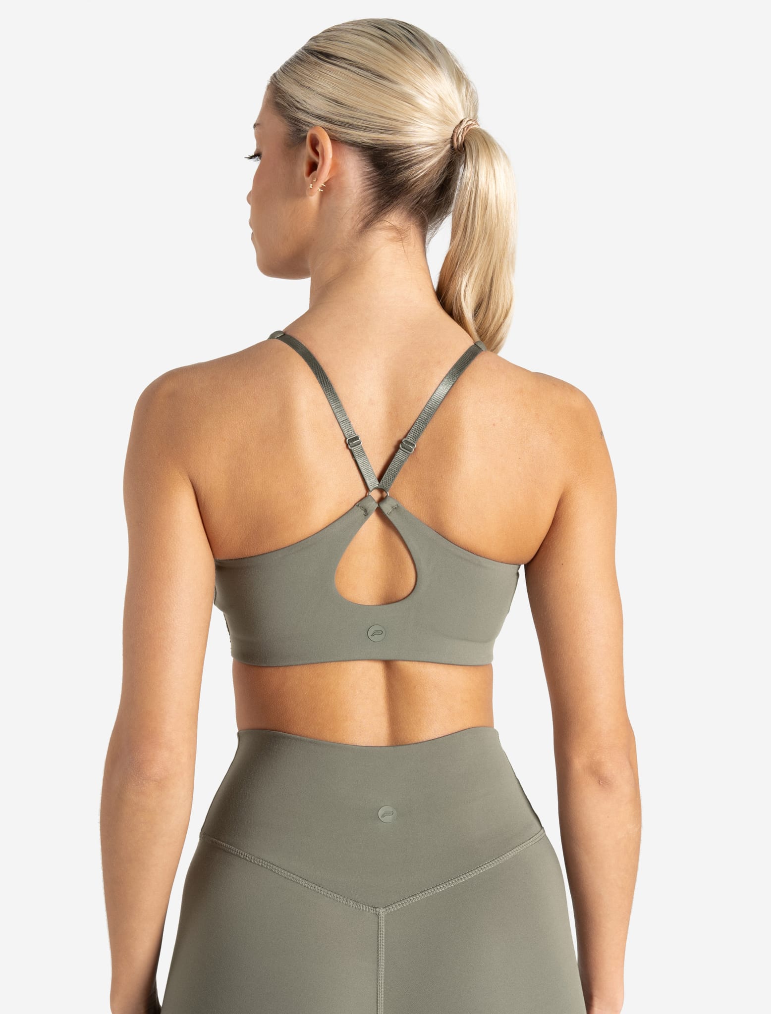 Allure Adjustable Sports Bra - Dusky Sage Pursue Fitness 2