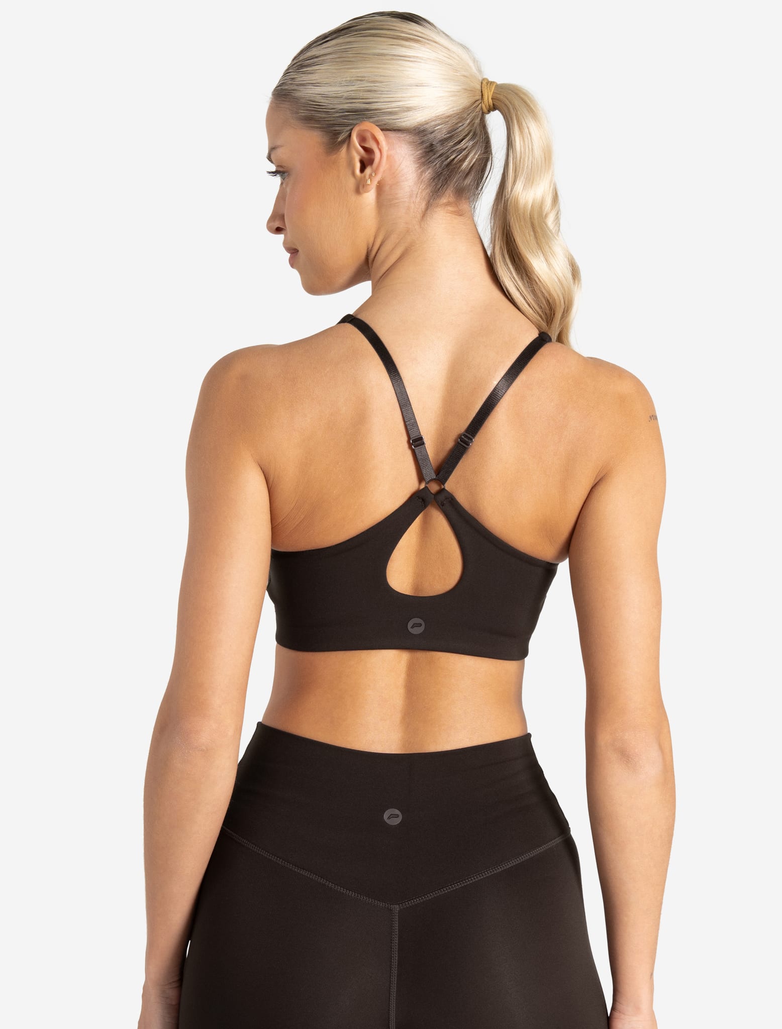 Allure Adjustable Sports Bra - Espresso Pursue Fitness 2