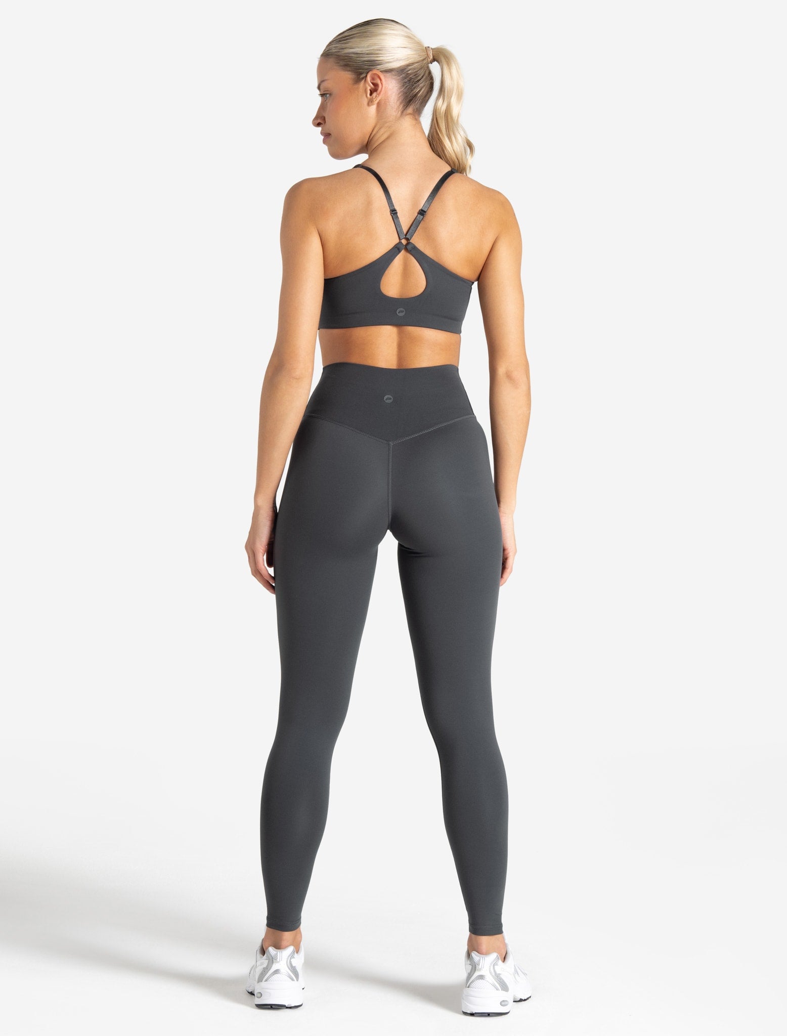 Allure Adjustable Sports Bra - Storm Grey Pursue Fitness 7