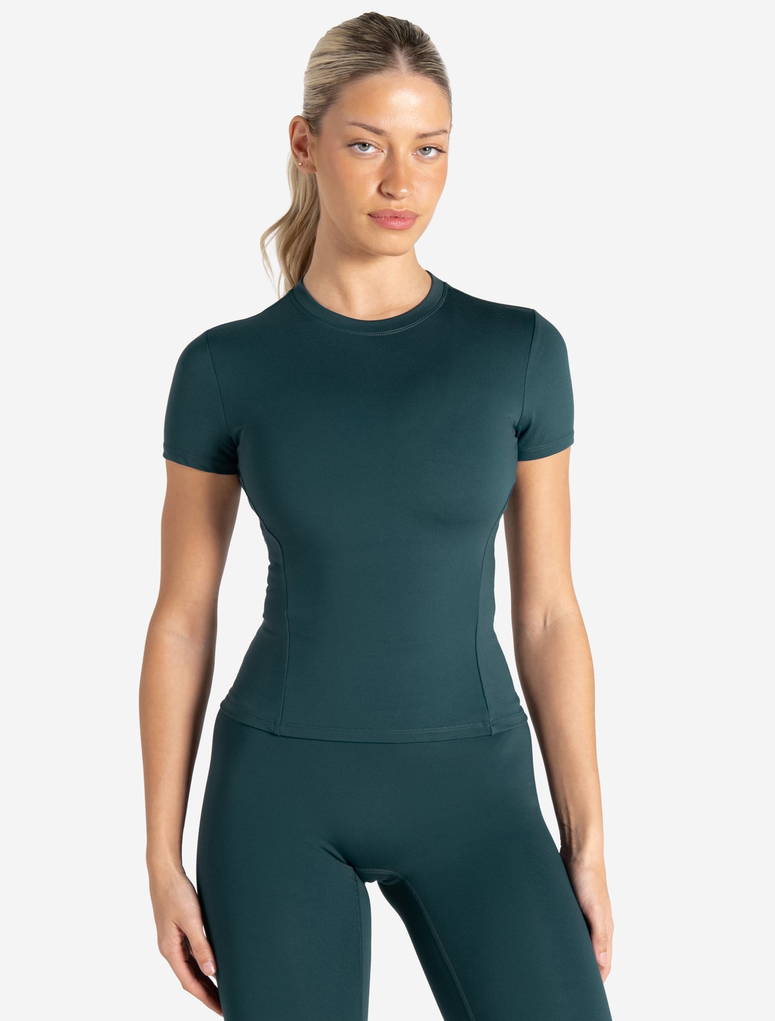 Allure T-Shirt - Marine Teal Pursue Fitness 1