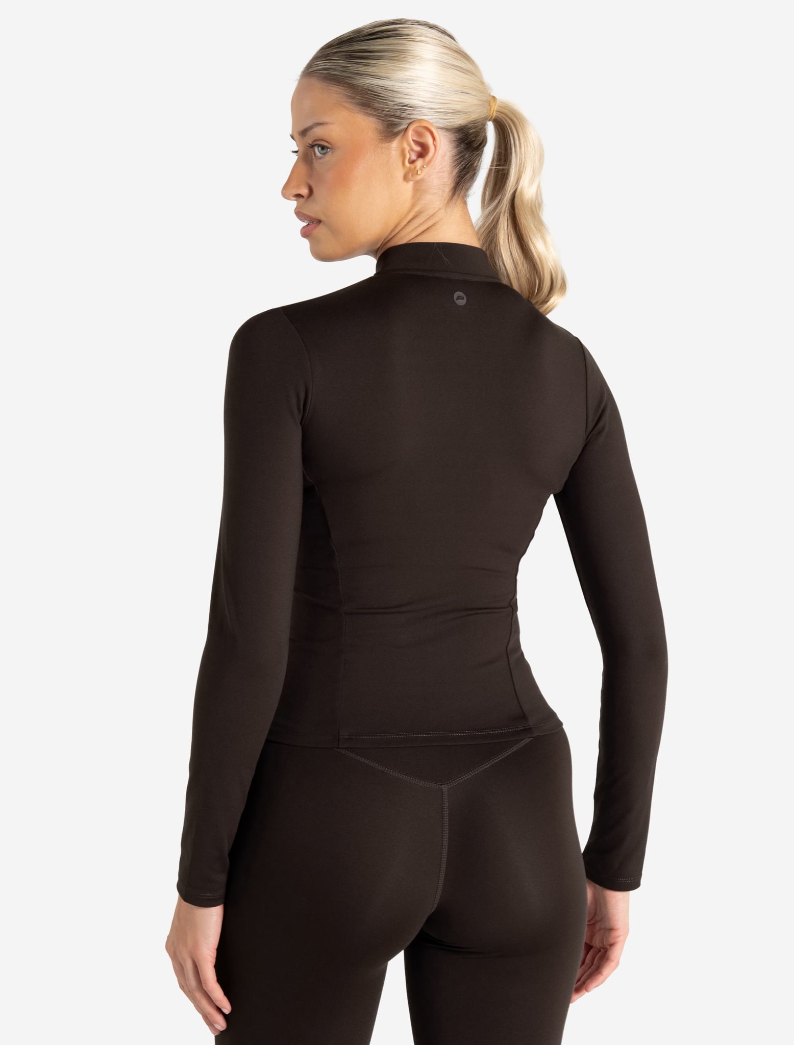 Allure Zip Jacket - Espresso Pursue Fitness 2