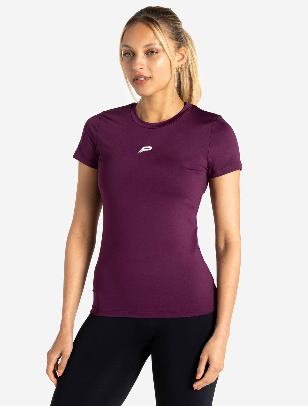 BreathEasy® Full Length T-Shirt | Purple | Pursue Fitness