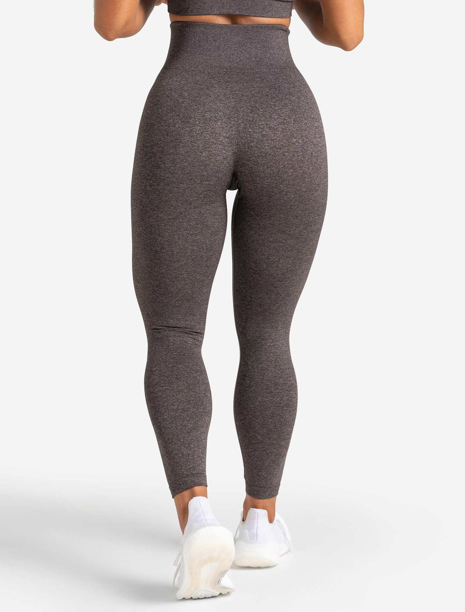 Core Seamless Leggings | Brown Marl | Pursue Fitness