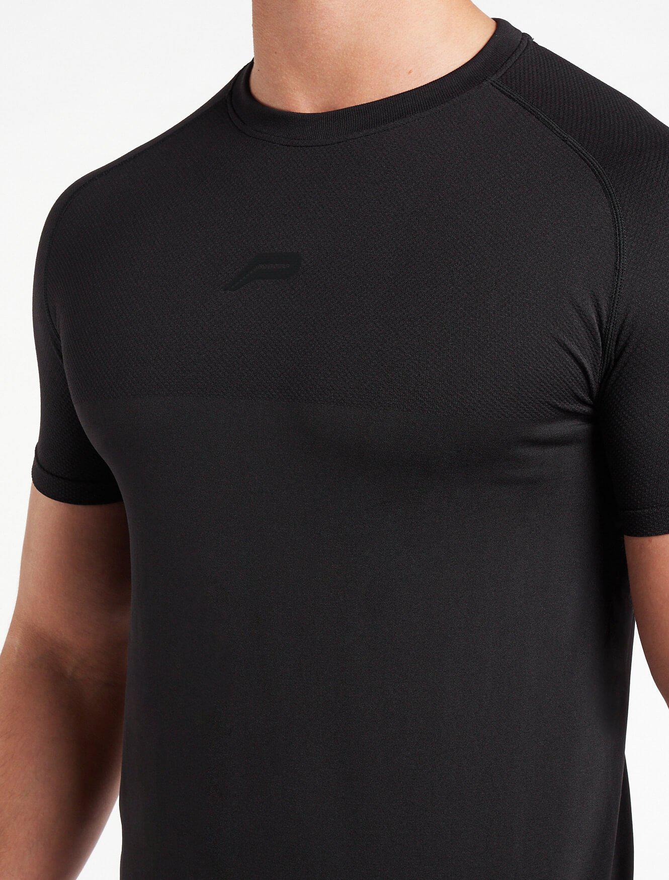 Power Seamless T-Shirt - Black