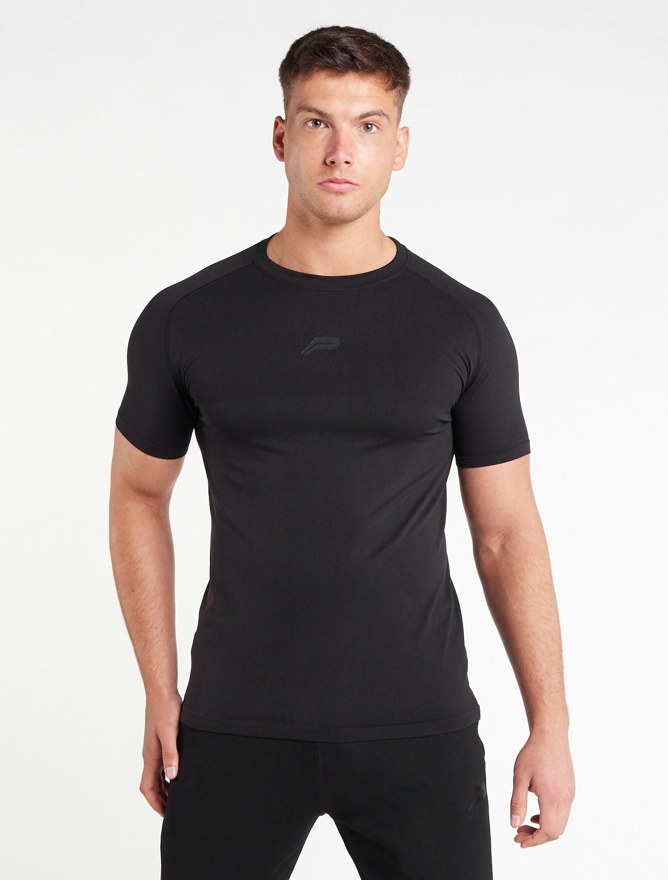 Black Core Seamless T-Shirt | Pursue Fitness