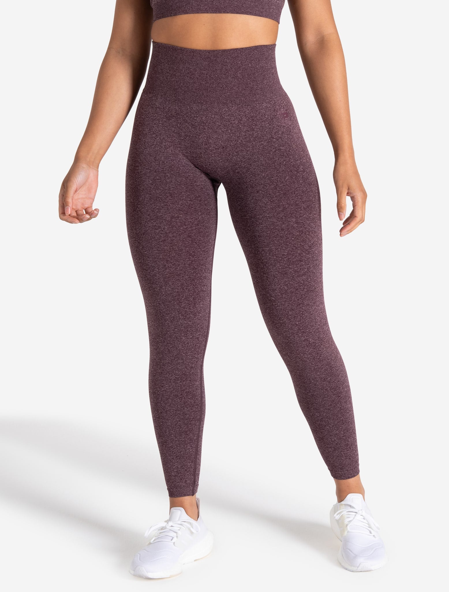 Form Seamless Leggings - Cherry Marl Pursue Fitness 2