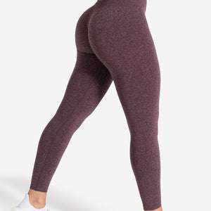 Form Seamless Leggings - Cherry Marl Pursue Fitness 1