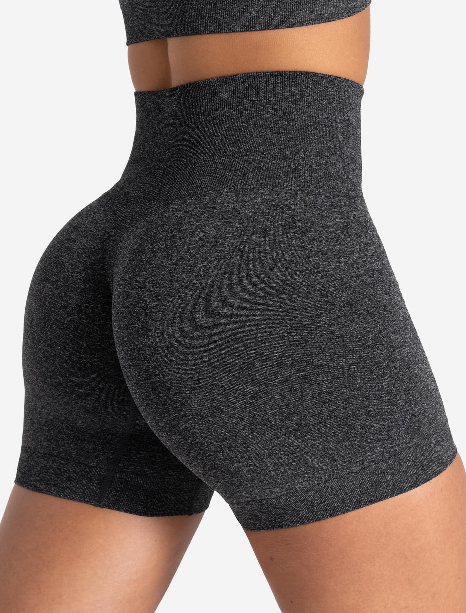 Form Seamless Shorts - Black Marl Pursue Fitness 2