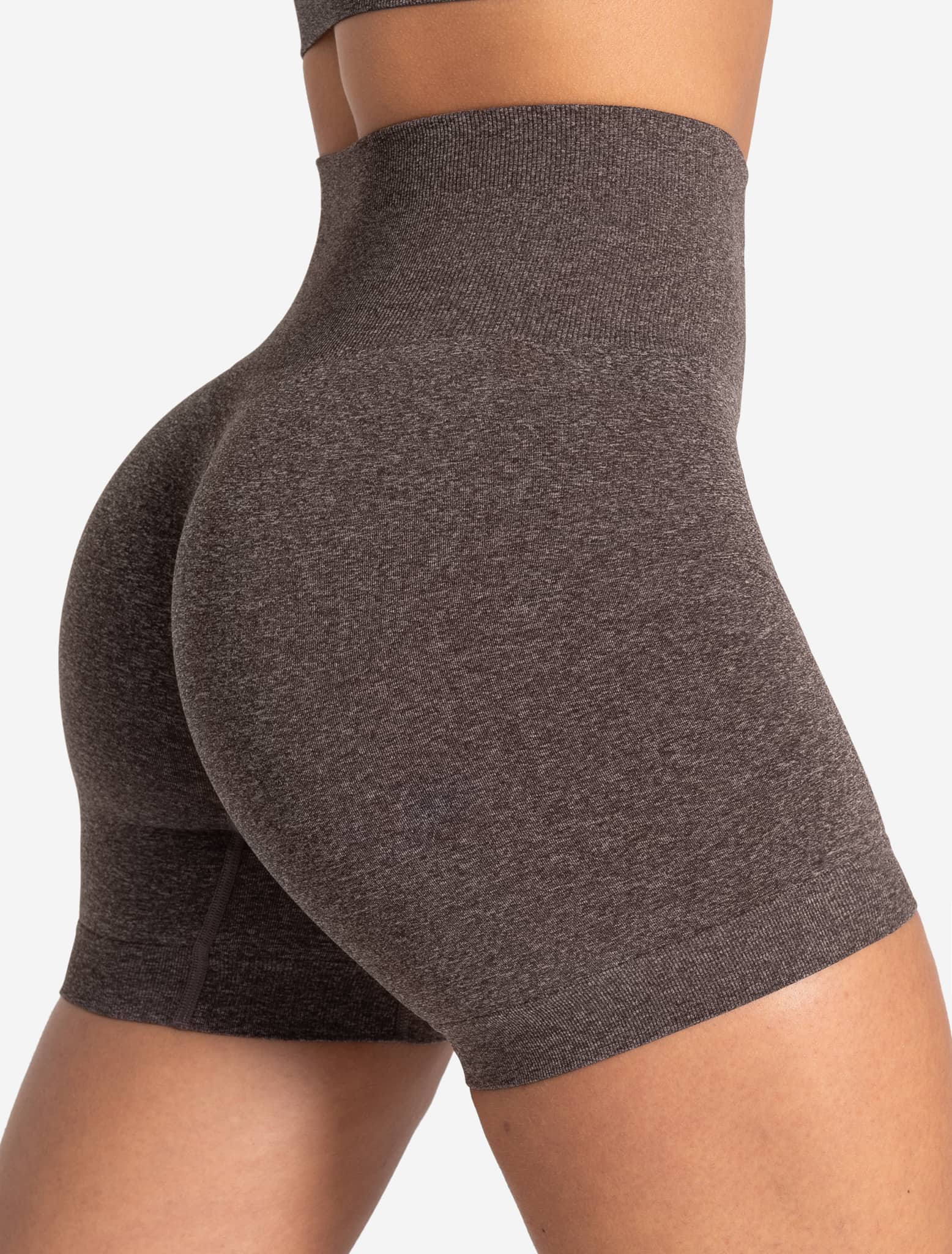 Form Seamless Shorts - Brown Marl Pursue Fitness 2