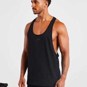 Icon Stringer Vest / Black Pursue Fitness 1