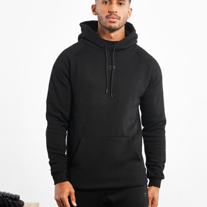 Icon Tapered Hoodie / Black Pursue Fitness 6