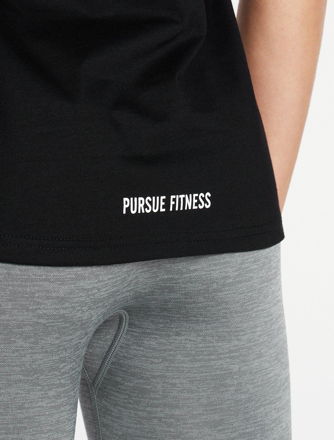 Black Iconic Vest | Pursue Fitness