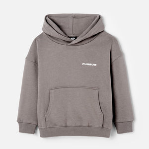 Kids Hoodie - Mushroom Grey Pursue Fitness 1