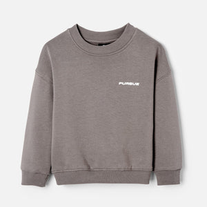 Kids Sweater - Mushroom Grey Pursue Fitness 5