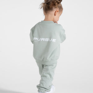 Kids Sweater / Sage Green Pursue Fitness 1