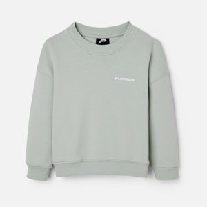 Kids Sweater - Sage Green Pursue Fitness 1