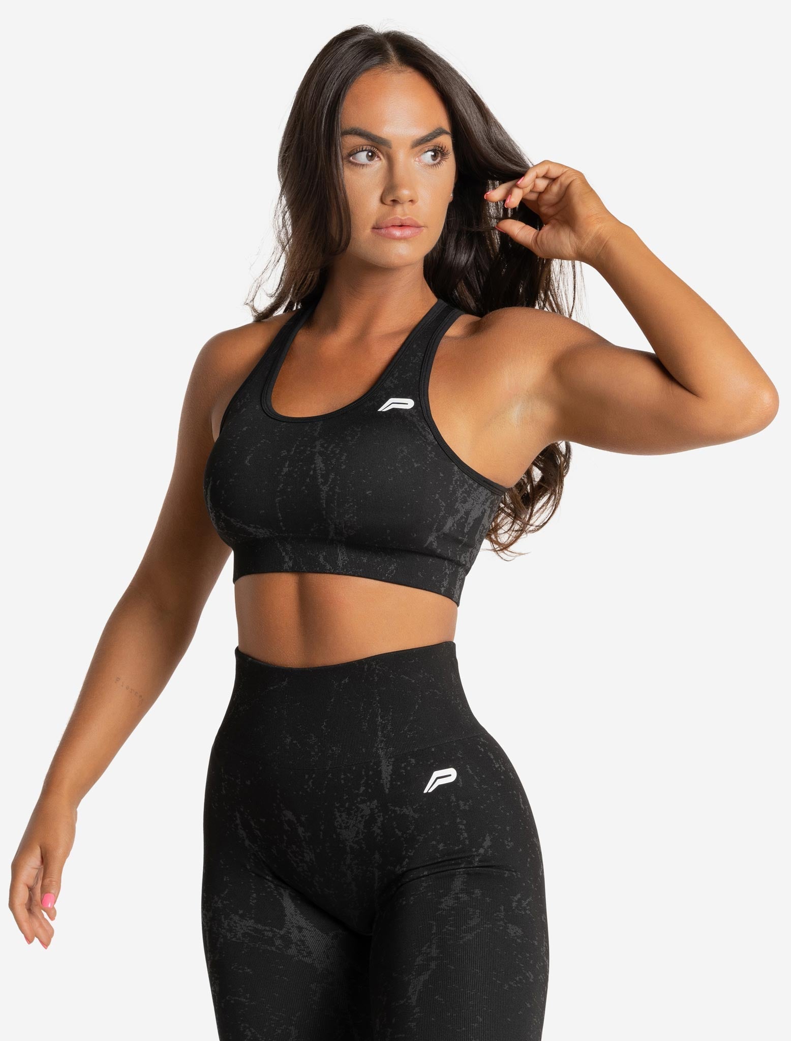 Pursue Fitness - The Iconic Sports-Bra features removable padding for extra  support - styled with Essential Flux Leggings via pursuefitness.co.uk