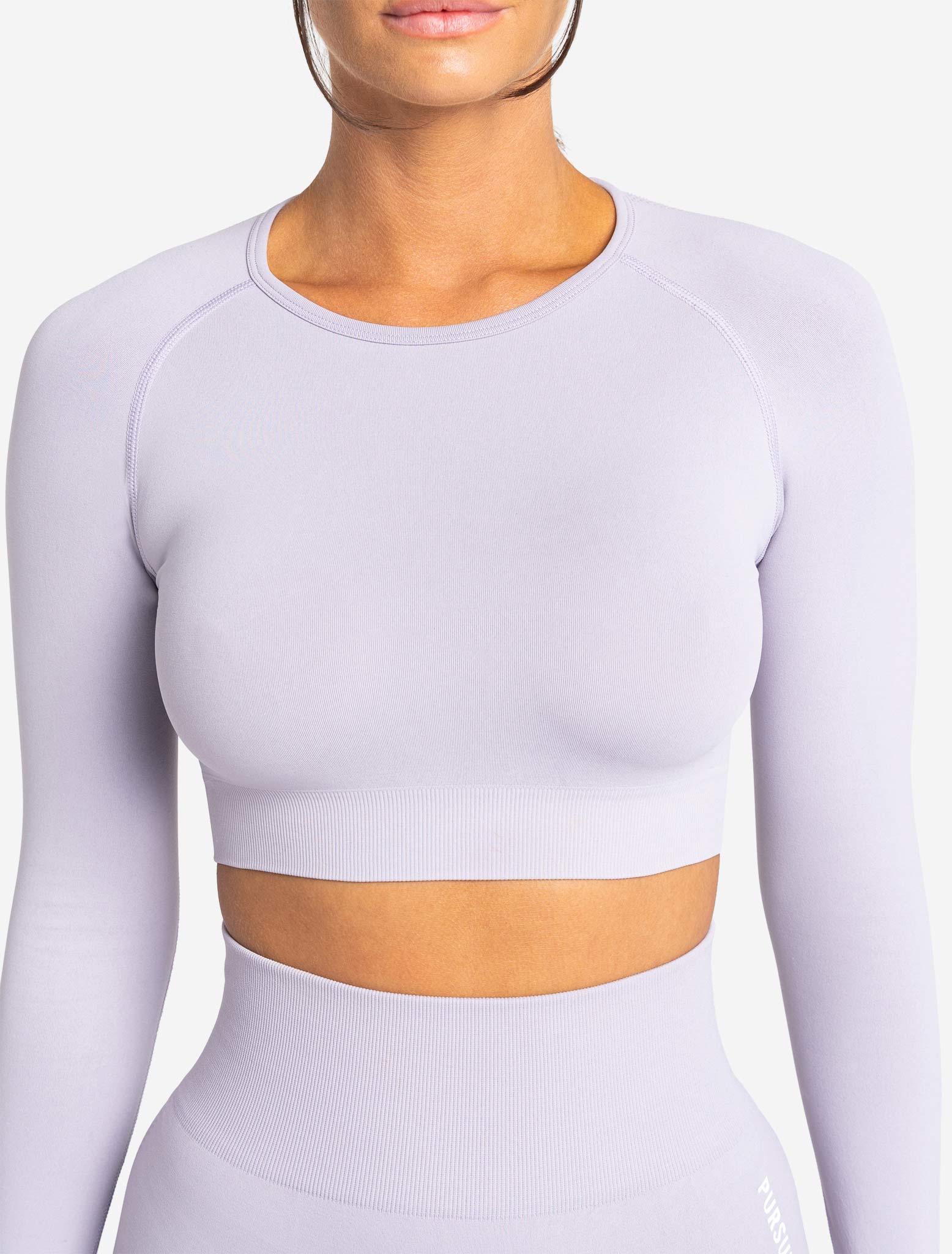 Muscle Fit Gym Ombre Seamless Long Sleeve Top