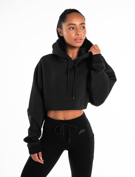 Out from under cropped hoodie on sale