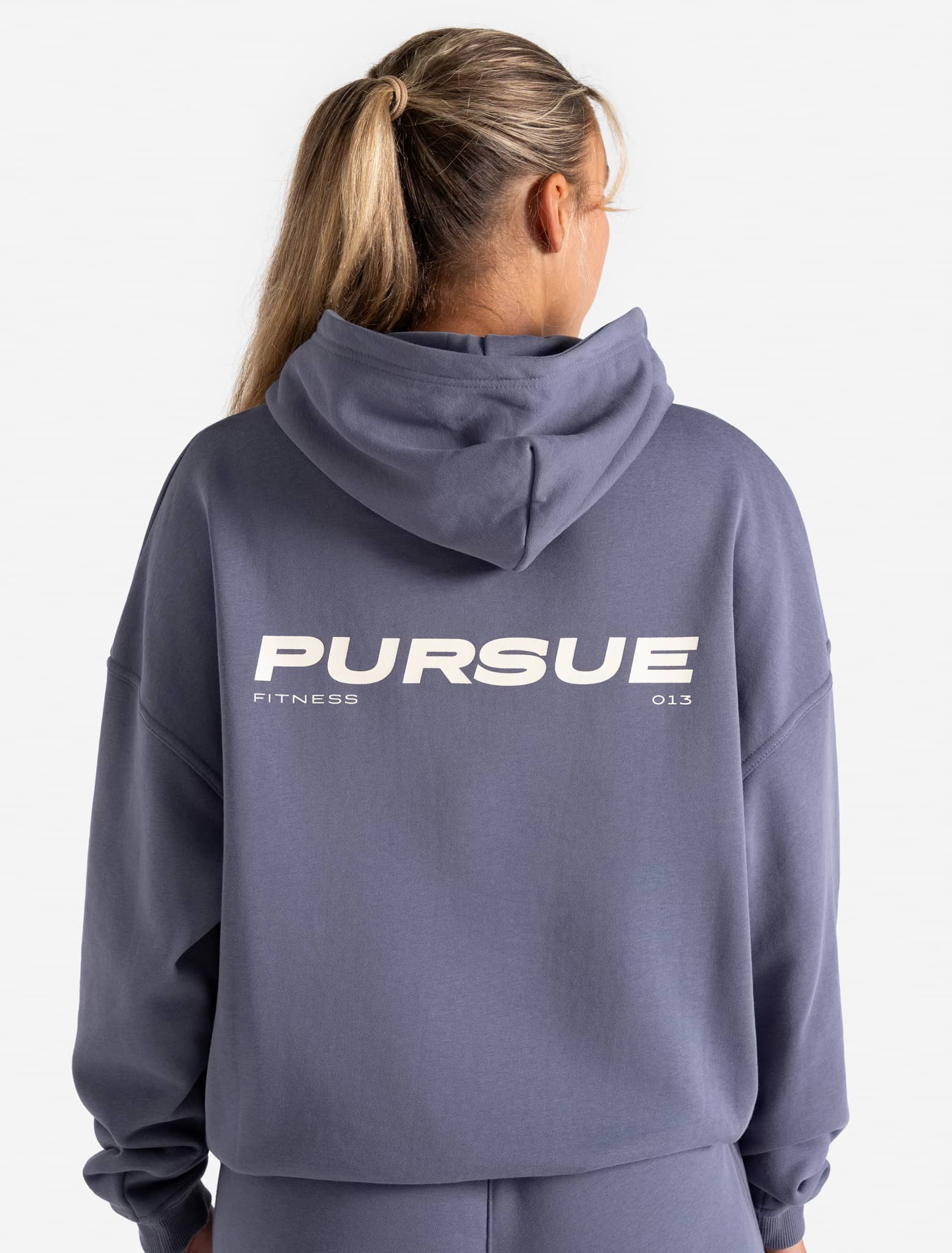 Oversized Hoodie - Blue Dusk Pursue Fitness 2