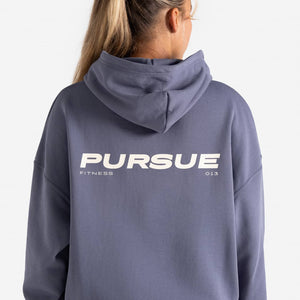 Oversized Hoodie - Blue Dusk Pursue Fitness 2