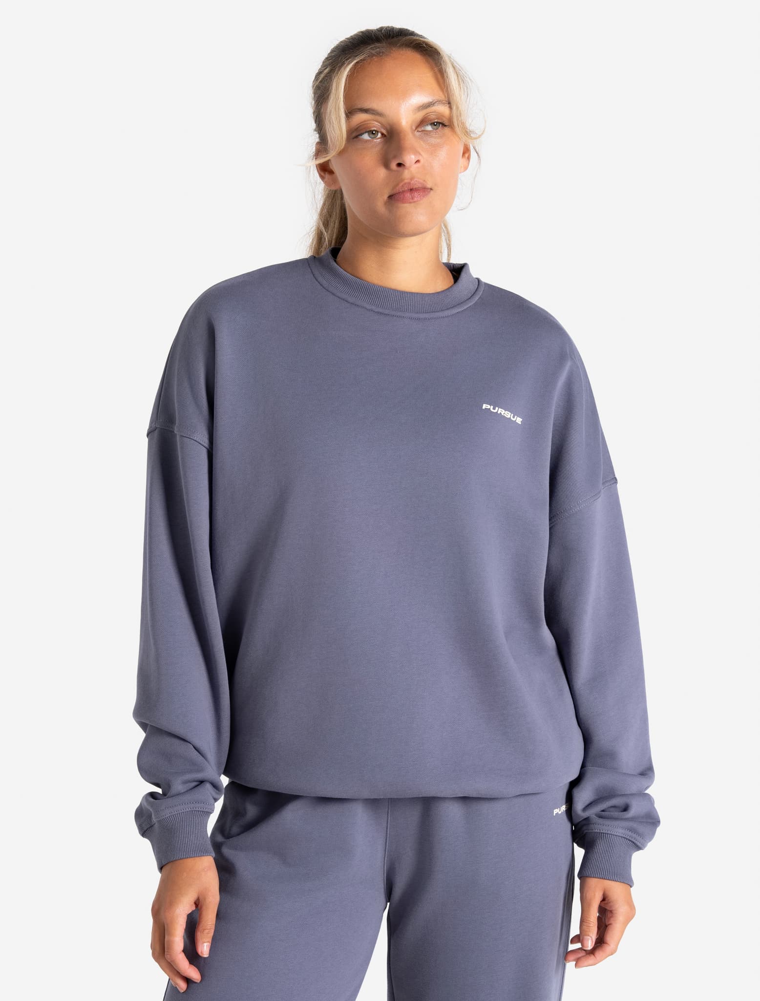 Oversized Sweatshirt - Blue Dusk Pursue Fitness 1