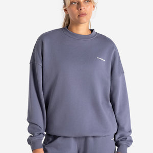 Oversized Sweatshirt - Blue Dusk Pursue Fitness 1