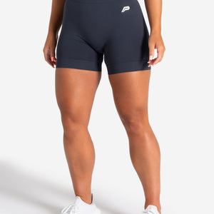 Scrunch Seamless Shorts - Midnight Blue Pursue Fitness 2