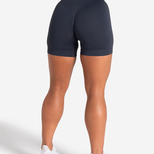 Scrunch Seamless Shorts - Midnight Blue Pursue Fitness 1