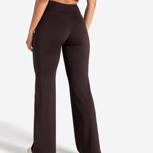 Sculpt Flared Leggings - Espresso Pursue Fitness 2