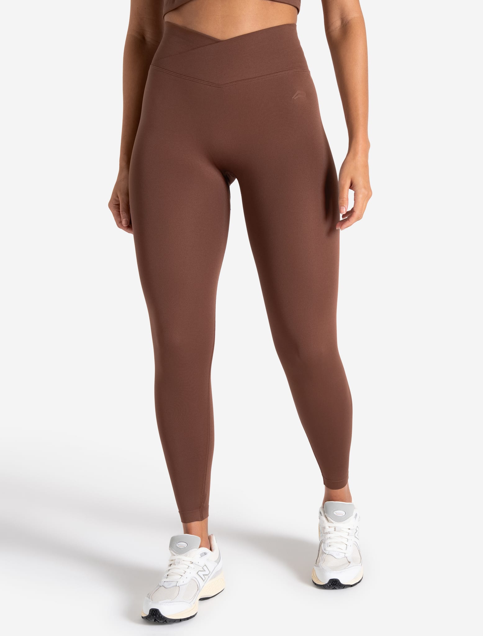 Sculpt Seamless Scrunch Leggings - Cocoa Brown Pursue Fitness 1