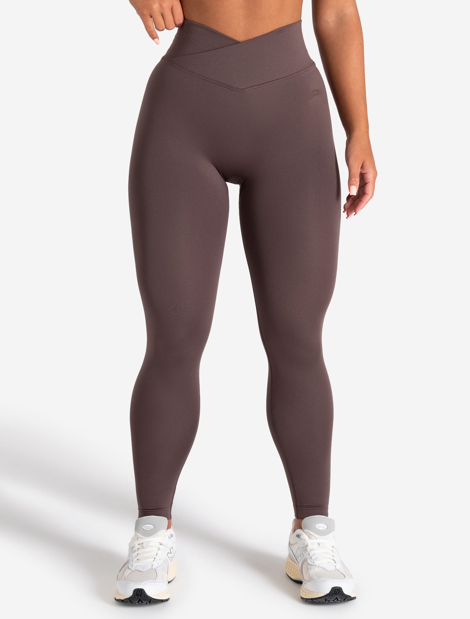 Sculpt Seamless Scrunch Leggings - Mocha Pursue Fitness 1