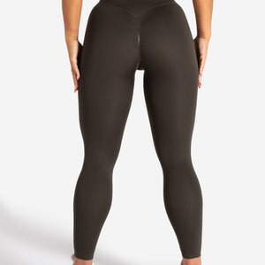 Sculpt Seamless Scrunch Leggings - Olive Pursue Fitness 2