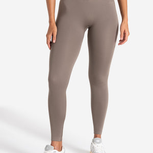 Sculpt Seamless Scrunch Leggings - Taupe Pursue Fitness 1