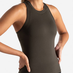 Sculpt Seamless Vest - Olive Pursue Fitness 1