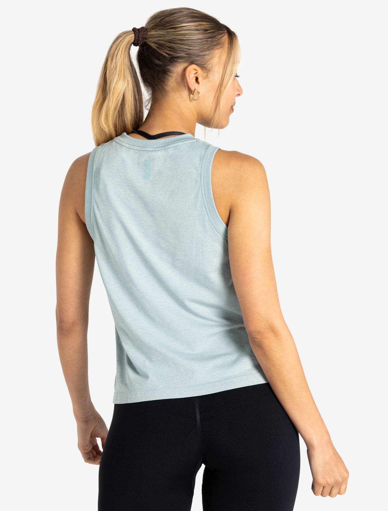 Gymshark Heather Seamless T-Shirt - Deep Teal/Seafoam Blue Marl