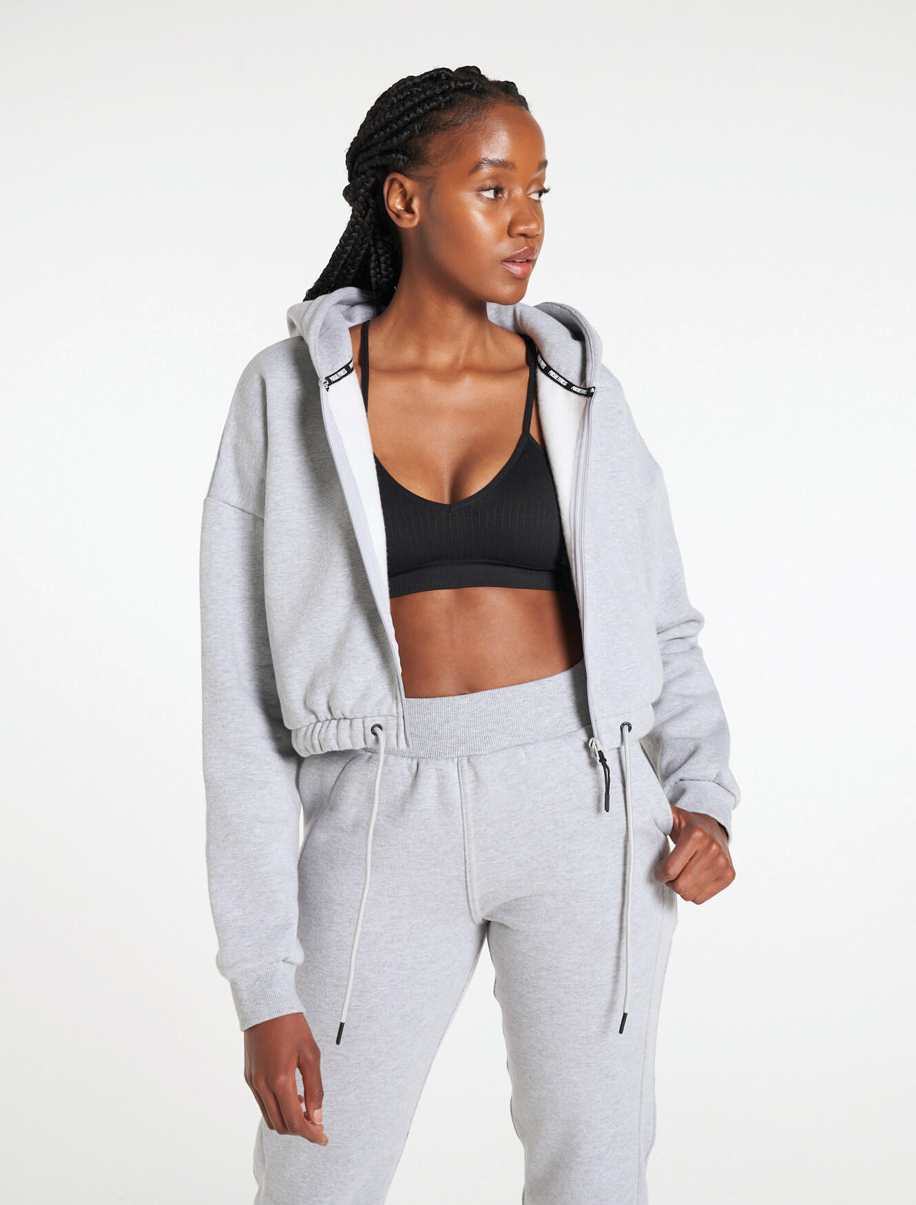 Select Crop Jacket / Grey Marl Pursue Fitness 6