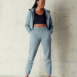 Select Crop Jacket - Teal Pursue Fitness 2