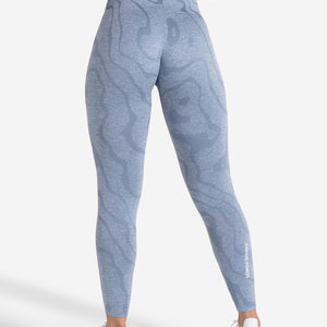 Sustainable Seamless Leggings - Blue Pursue Fitness 2