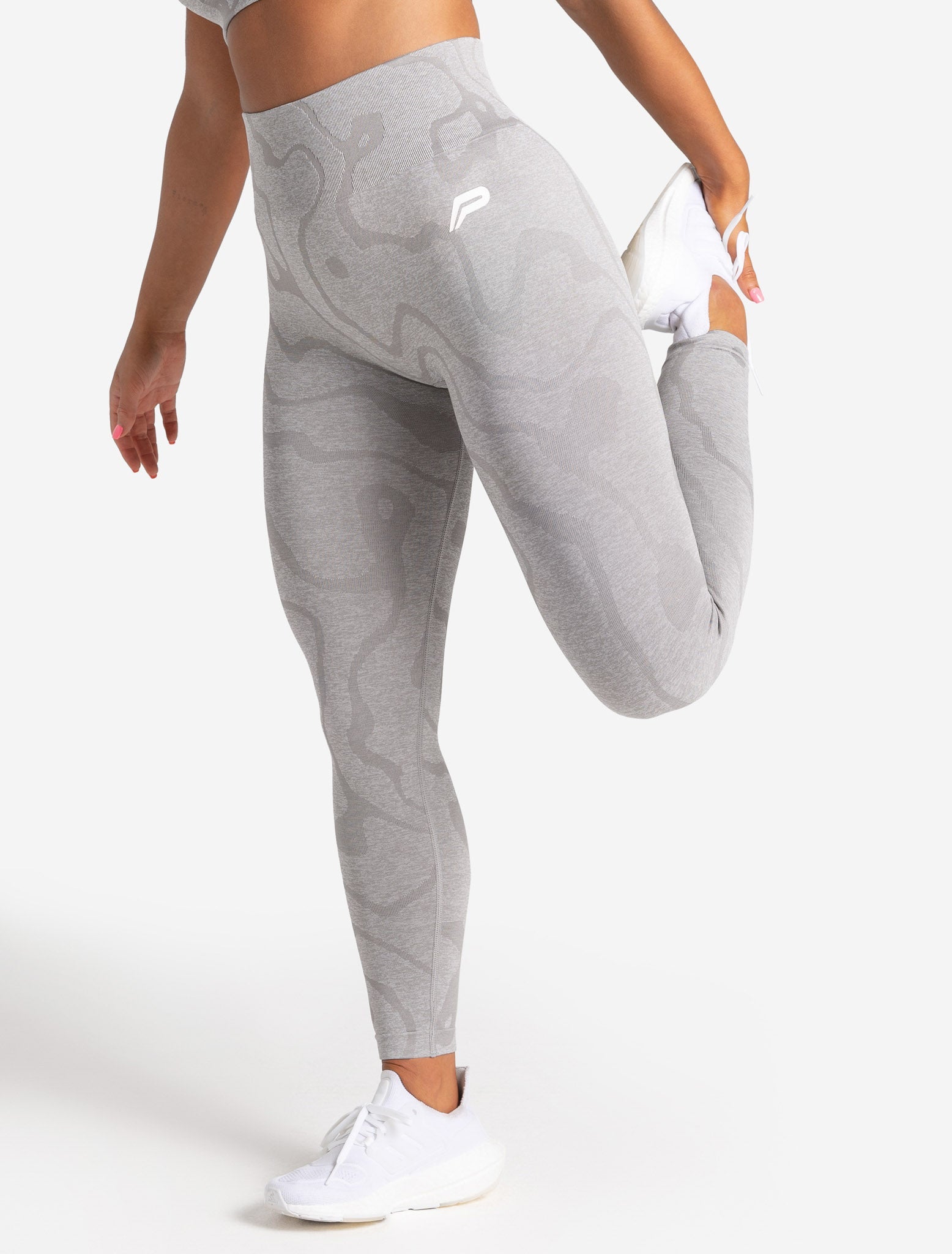 Sustainable Seamless Leggings / Cloud Grey Pursue Fitness 6