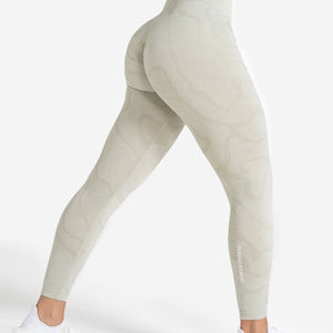 Sustainable Seamless Leggings - Sage Green Pursue Fitness 1