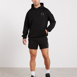 Training Club Relaxed Fit Hoodie - Black Pursue Fitness 2