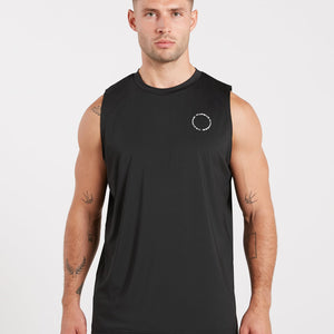 Training Club Relaxed Fit Tank - Black Pursue Fitness 1