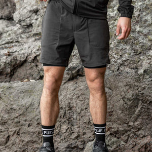 Utility 2-in-1 Shorts / Graphite Pursue Fitness 4